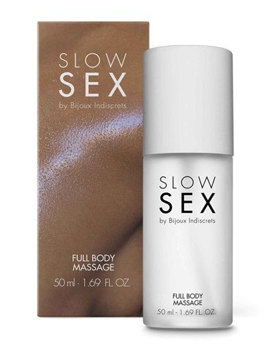 Массажный гель Slow Sex Full Body Massage - 50 мл. - Bijoux Indiscrets - купить с доставкой в Королеве