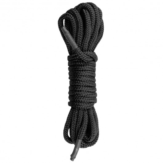 Черная веревка для бондажа Easytoys Bondage Rope - 5 м. - Easy toys - купить с доставкой в Королеве