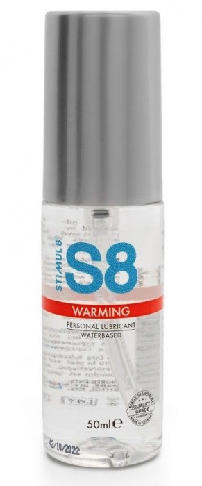 Cогревающий лубрикант на водной основе Stimul8 Warming Lube - 50 мл. - Stimul8 - купить с доставкой в Королеве