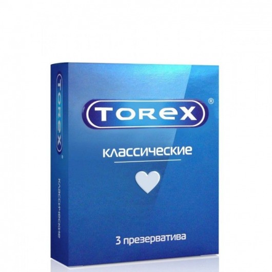 Гладкие презервативы Torex  Классические  - 3 шт. - Torex - купить с доставкой в Королеве