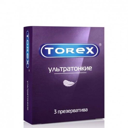 Презервативы Torex  Ультратонкие  - 3 шт. - Torex - купить с доставкой в Королеве