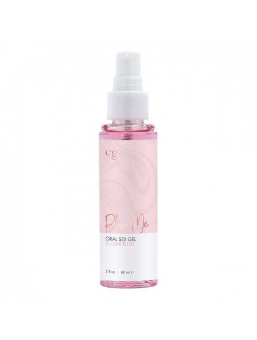 Гель для орального секса Sugar Rush с ароматом сладкой ваты - 60 мл. - CG - купить с доставкой в Королеве