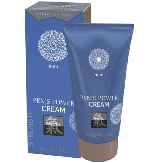 Возбуждающий крем для мужчин Penis Power Cream - 30 мл. - Shiatsu - купить с доставкой в Королеве