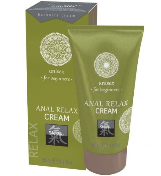 Анальный крем Anal Relax Cream - 50 мл. - Shiatsu - купить с доставкой в Королеве