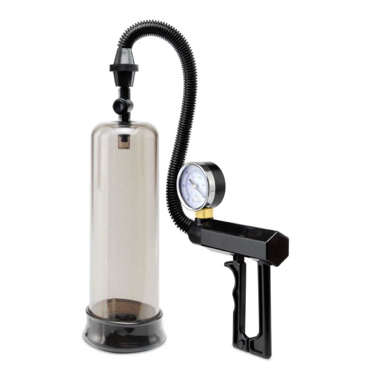 Черная мужская помпа PISTOL-GRIP POWER - Pipedream - в Королеве купить с доставкой