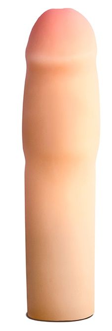 Телесная насадка-удлинитель на пенис PERFORMANCE 1.5INCH COCK XTENDER - 16 см. - Blush Novelties - в Королеве купить с доставкой