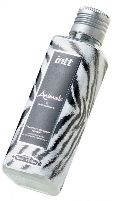 Массажное масло ANIMALS by Fatima Moura с возбуждающим эффектом - 130 мл. - INTT - купить с доставкой в Королеве