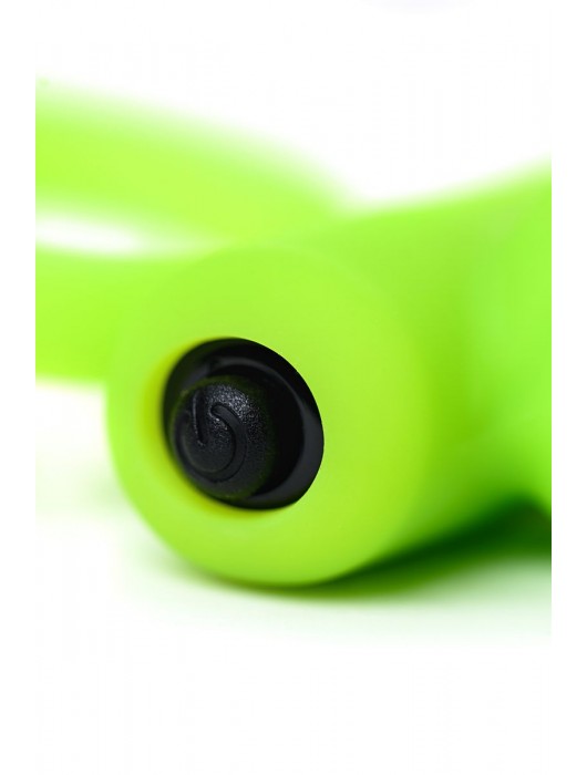 Зеленое эрекционное виброкольцо на пенис Cock Ring - A-toys - в Королеве купить с доставкой