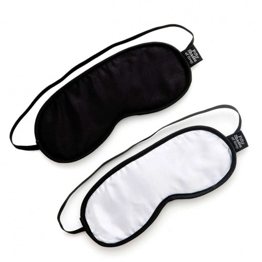 Набор из двух масок на глаза Soft Blindfold Twin Pack - Fifty Shades of Grey - купить с доставкой в Королеве