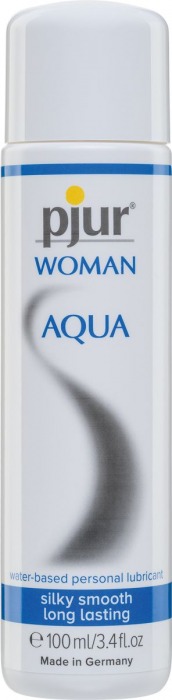 Лубрикант на водной основе pjur WOMAN Aqua - 100 мл. - Pjur - купить с доставкой в Королеве