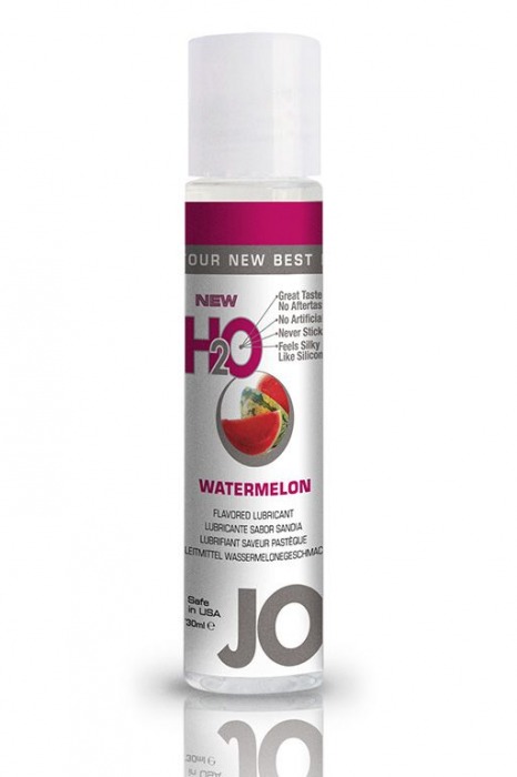 Лубрикант с ароматом арбуза JO Flavored Watermelon - 30 мл. - System JO - купить с доставкой в Королеве
