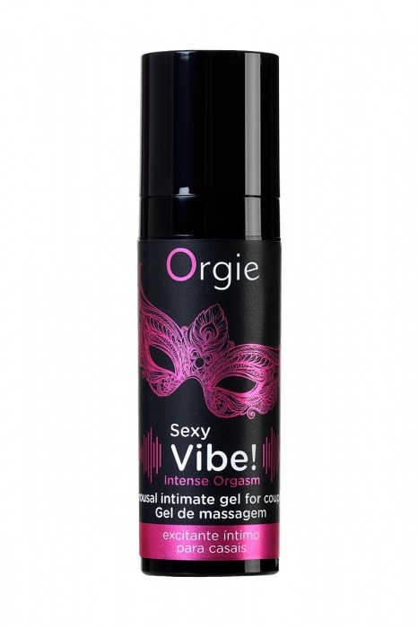 Гель для массажа ORGIE Sexy Vibe Intense Orgasm - 15 мл. - ORGIE - купить с доставкой в Королеве
