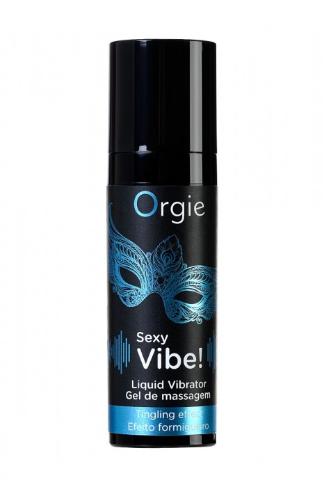 Гель для массажа ORGIE Sexy Vibe Liquid Vibrator с эффектом вибрации - 15 мл. - ORGIE - купить с доставкой в Королеве