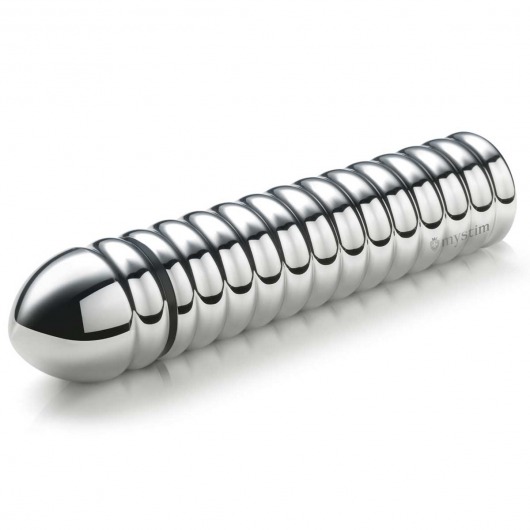 Рельефный фаллос для интенсивного электросекса Groovey George - 20 см. - MyStim - купить с доставкой в Королеве