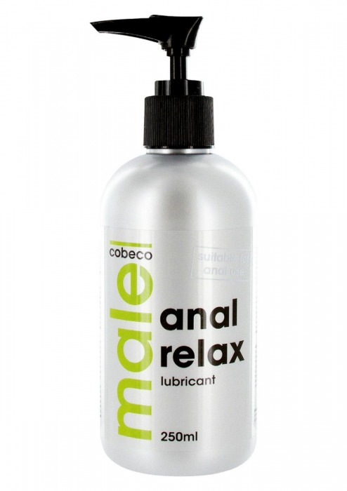 Анальный лубрикант MALE Cobeco Anal Relax Lubricant - 250 мл. - Cobeco - купить с доставкой в Королеве