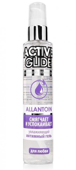 Увлажняющий интимный гель Active Glide Allantoin - 100 гр. - Биоритм - купить с доставкой в Королеве