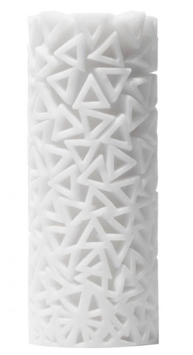 Белый 3D мастурбатор PILE - Tenga - в Королеве купить с доставкой
