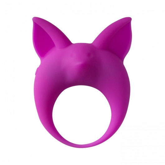Фиолетовое эрекционное кольцо Kitten Kyle - Lola Games - в Королеве купить с доставкой