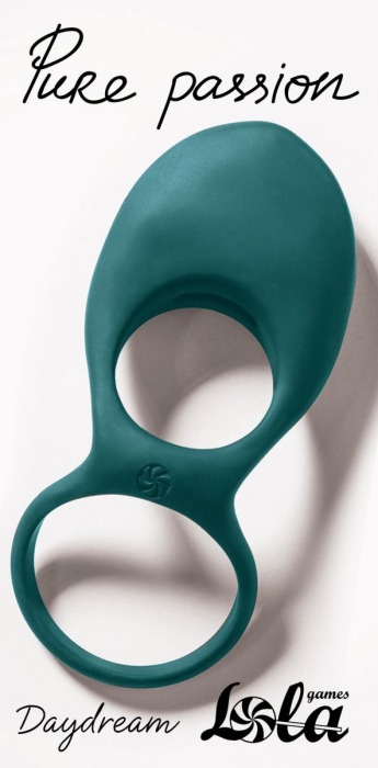 Зеленое эрекционное виброкольцо Daydream - Lola Games - в Королеве купить с доставкой