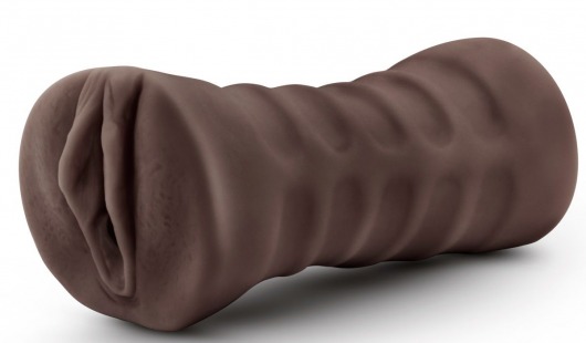 Коричневый мастурбатор-вагина Hot Chocolate Brianna - Blush Novelties - в Королеве купить с доставкой