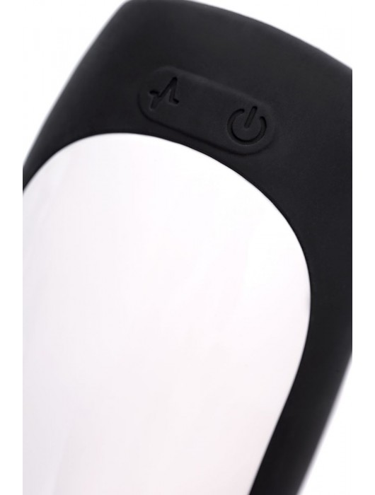 Черно-белый перезаряжаемый мастурбатор Erotist Hailstorm - Erotist Adult Toys - в Королеве купить с доставкой