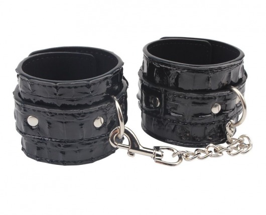 Черные наручники Surrender Wrist Restraints - Chisa - купить с доставкой в Королеве