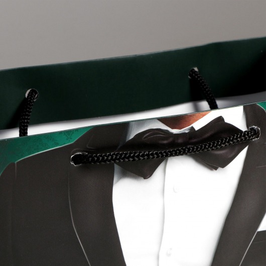 Малый бумажный пакет «Лучшему!» - 18 х 23 см. - Сима-Ленд - купить с доставкой в Королеве