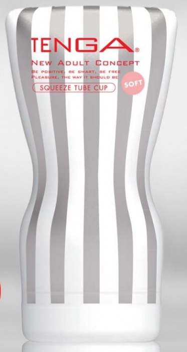 Мастурбатор TENGA Squeeze Tube Cup Soft - Tenga - в Королеве купить с доставкой