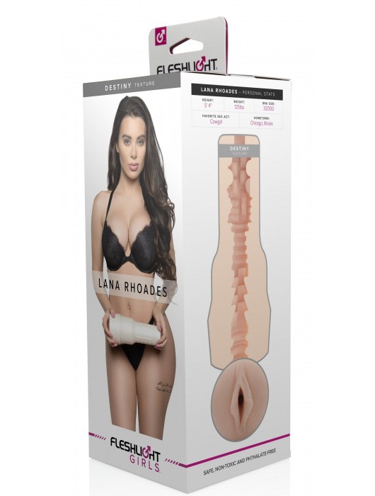 Мастурбатор-вагина Fleshlight Girls - Lana Rhoades Destiny - Fleshlight - в Королеве купить с доставкой