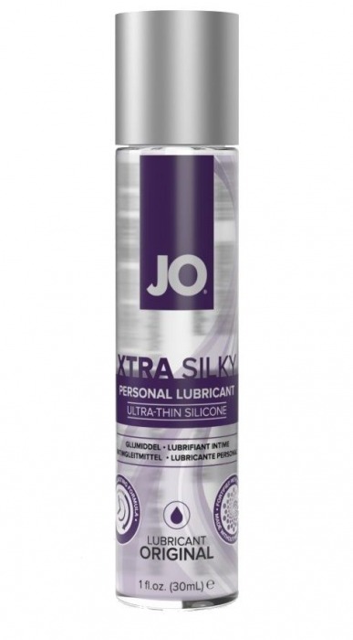 Лубрикант на силиконовой основе JO Xtra Silky - 30 мл. - System JO - купить с доставкой в Королеве