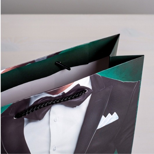 Бумажный пакет «Лучшему!» - 23 х 27 см. - Сима-Ленд - купить с доставкой в Королеве