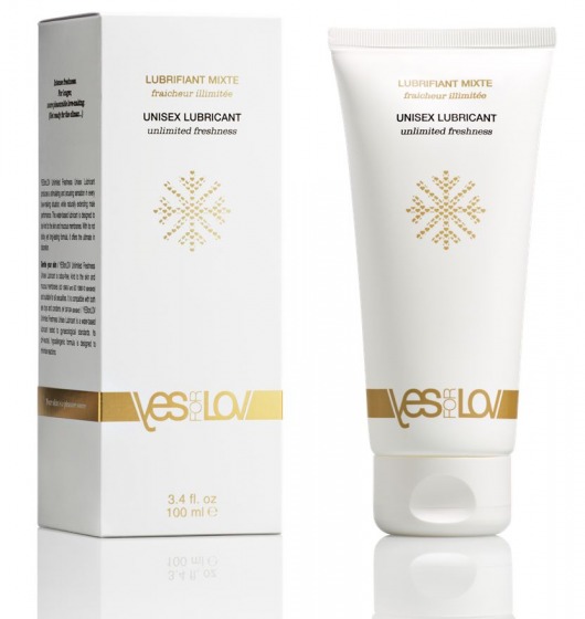 Лубрикант на водной основе с охлаждающим эффектом Unlimited Freshness Unisex Lubricant - 100 мл. - YESforLOV - купить с доставкой в Королеве