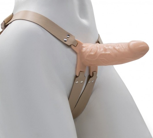 Телесный мужской парапротез MEN STYLE - 15 см. - LOVETOY (А-Полимер) - купить с доставкой в Королеве