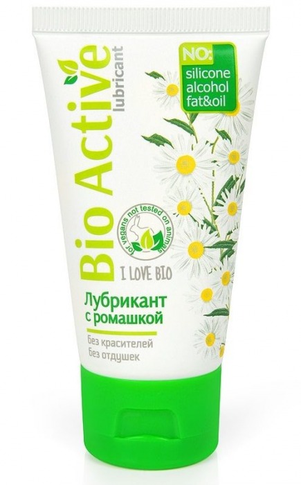 Гель-лубрикант на водной основе Bio Active - 50 гр. - Биоритм - купить с доставкой в Королеве