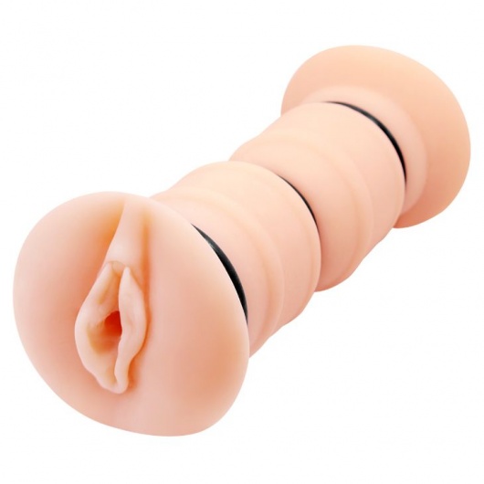 Телесный вибромастурбатор-вагина Michelle - Baile - в Королеве купить с доставкой