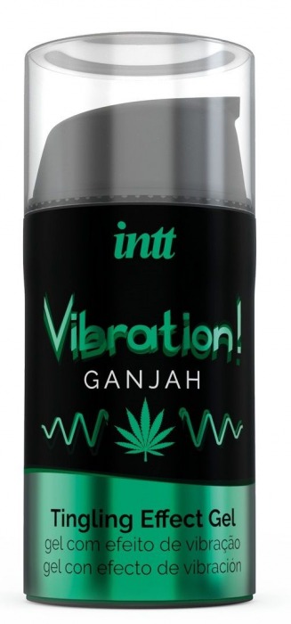 Жидкий интимный гель с эффектом вибрации Vibration! Ganjah - 15 мл. - INTT - купить с доставкой в Королеве