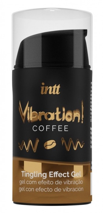 Жидкий интимный гель с эффектом вибрации Vibration! Coffee - 15 мл. - INTT - купить с доставкой в Королеве