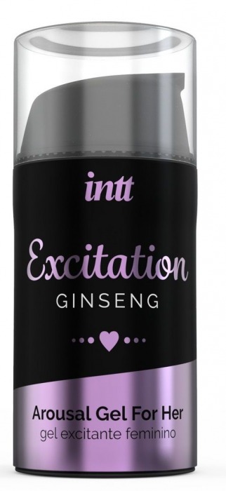 Женский возбуждающий интимный гель Excitation Ginseng - 15 мл. - INTT - купить с доставкой в Королеве