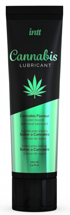 Интимный гель на водной основе Cannabis Lubricant - 100 мл. - INTT - купить с доставкой в Королеве