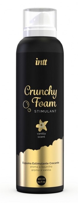 Пенка для массажа Crunchy Foam Stimulant Vanilla - 100 мл. - INTT - купить с доставкой в Королеве