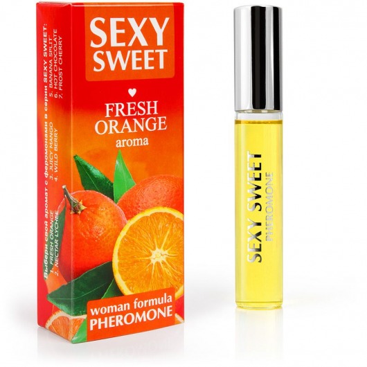 Парфюм для тела с феромонами Sexy Sweet с ароматом апельсина - 10 мл. -  - Магазин феромонов в Королеве
