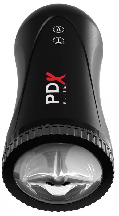 Черный автоматический мастурбатор-ротик Moto Stroker - Pipedream - в Королеве купить с доставкой