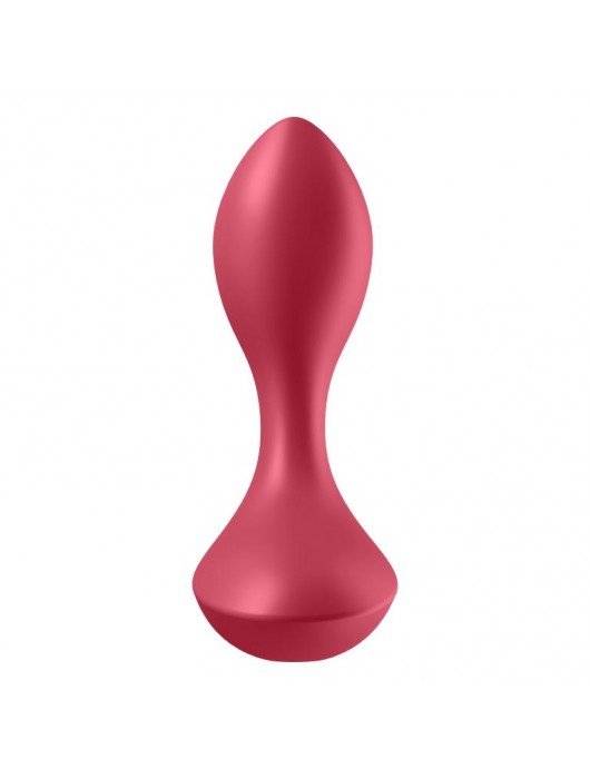 Красный вибромассажёр простаты Satisfyer Backdoor Lover - 14 см. - Satisfyer - в Королеве купить с доставкой