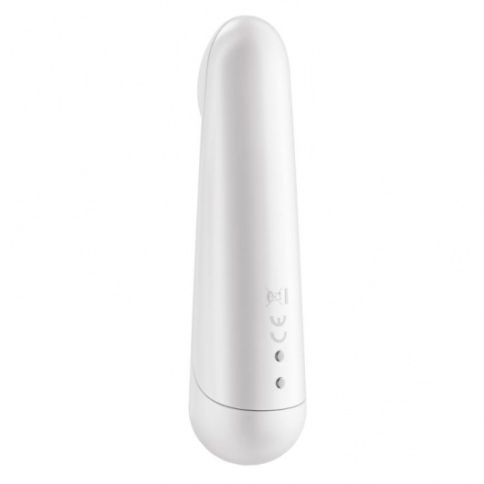 Белый мини-вибратор Ultra Power Bullet 3 - Satisfyer