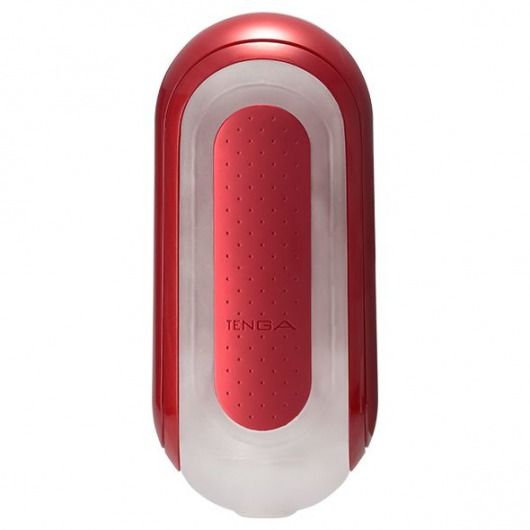 Красный мастурбатор Flip Zero Red   Warmer с подогревом - Tenga - в Королеве купить с доставкой
