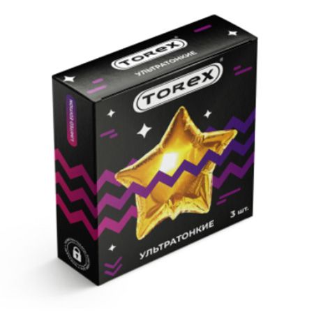 Презервативы Torex Party  Ультратонкие  - 3 шт. - Torex - купить с доставкой в Королеве