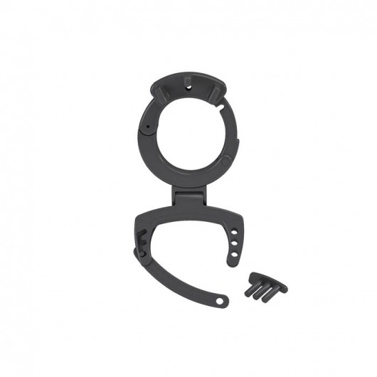 Кольцо с зажимом для мошонки для пояса верности Pubic Enemy - MyStim - купить с доставкой в Королеве