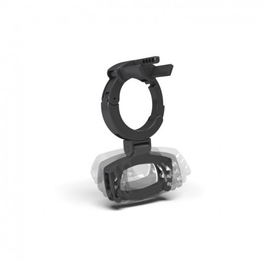 Кольцо с зажимом для мошонки для пояса верности Pubic Enemy - MyStim - купить с доставкой в Королеве