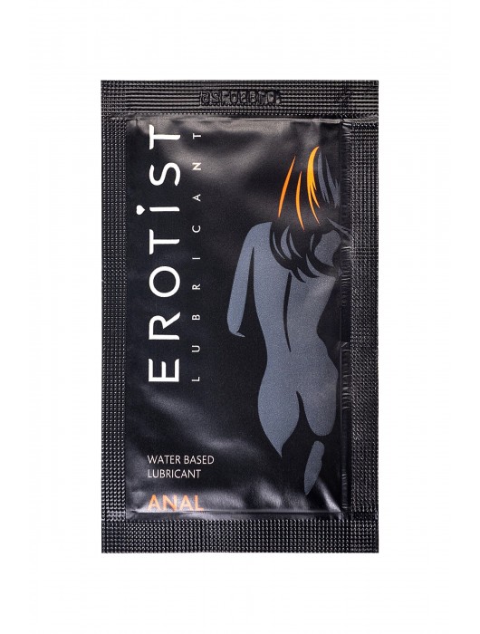 Пробник лубриканта на водной основе Erotist Anal - 4 мл. - Erotist Lubricants - купить с доставкой в Королеве