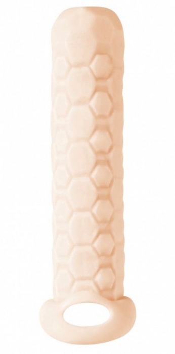 Телесный фаллоудлинитель Homme Long - 13,5 см. - Lola Games - в Королеве купить с доставкой